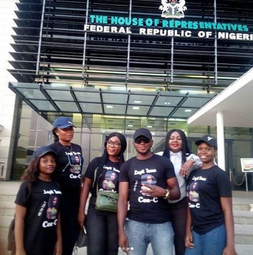 #BBNaija: Nigerian Lawmaker in Abuja, Endorses Cee-C for The Money [Photos & Video]