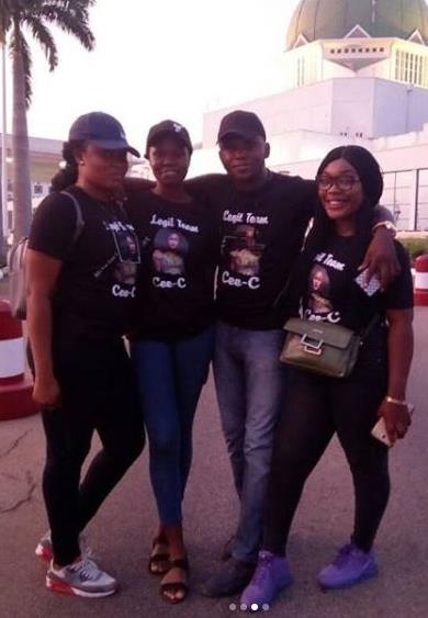 #BBNaija: Nigerian Lawmaker in Abuja, Endorses Cee-C for The Money [Photos & Video]