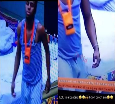 #BBNaija: Lolu Suffers an Uncontrollable Erection While On Bed with Anto [Video]