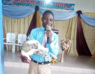 Endless Celebration As Lord’s Chosen Member Narrates How He Killed A Demonic Cat [Photos]