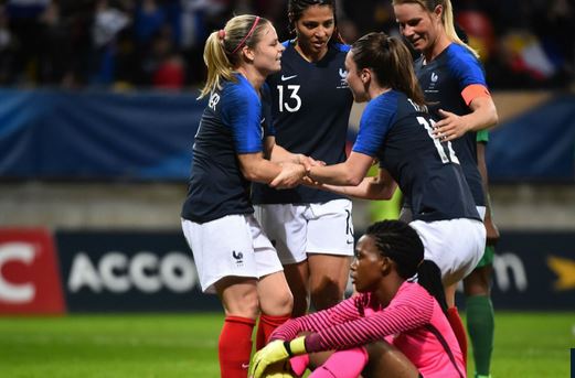 France 8 – 0 Nigeria: Super Falcons White Washed by The Female French Team
