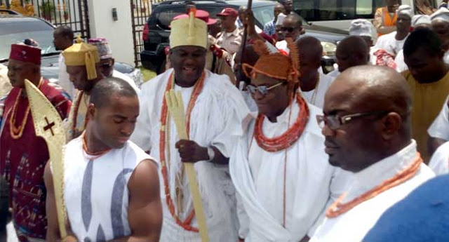 Oba of Benin Makes a record breaking Visit to Ife After 37 Years [photos]