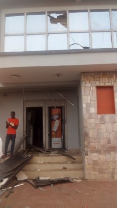 More Photos from Offa Bank Robbery and How Robbers Blew Up Bank Entrances [Photos/Video]