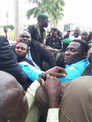 Thugs Working for Senator Ovie Omo-Agege Arrested Over Senate Mace Theft Thugs Working for Senator Ovie Omo-Agege Arrested Over Senate Mace Theft