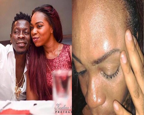 Ghanaian Singer, Shatta Wale Beats Up Wife After She Slapped Him