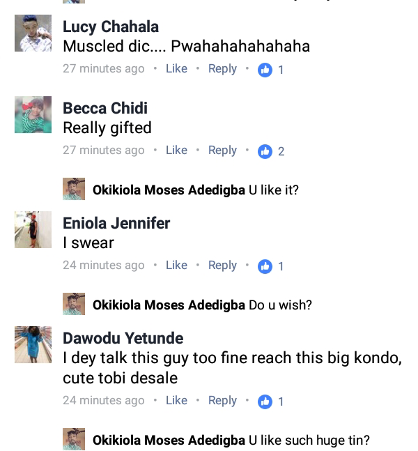 #BBNiaja: ‘Your Joystick Is 7inches, Cee-c Wants to Have It’ – Nigerian Ladies React to Tobi’s Eggplant [Photos]