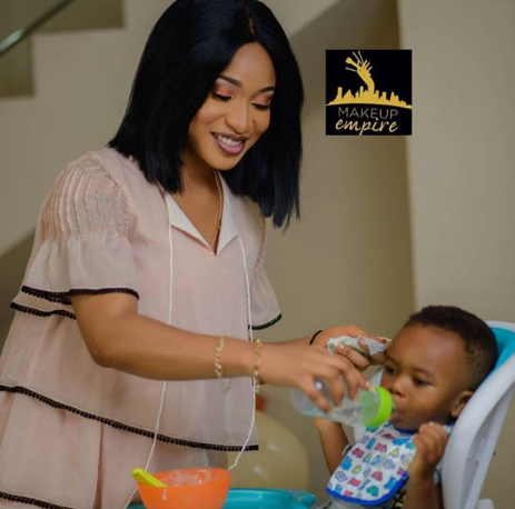 Tonto Dikeh Celebrates Son, King Andre As He Turns 26 Months Today