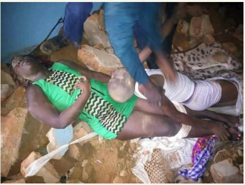 Tears!!!Sleeping Couple Crushed to Death by Wall [Photos]