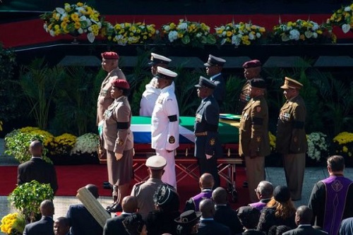 Photos From Nelson Mandela’s Ex-Wife, Winnie Mandela Grand Funeral