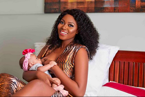 Yvonne Nelson Shares Breastfeeding Photo of Herself with Her Kid [Photos]