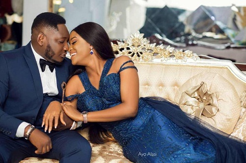 Heart Melting Pre-Wedding Photos Of Nigerian Comedian Ajebor And His Fiancee Uchechi