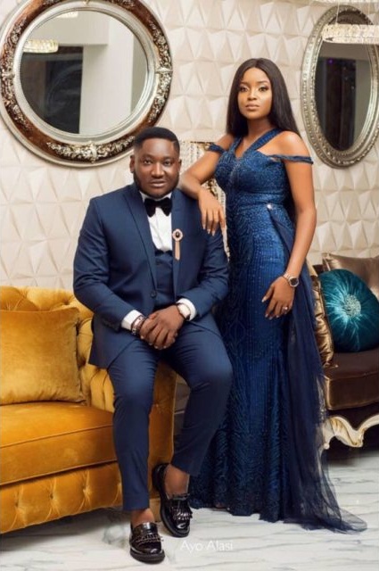 Heart Melting Pre-Wedding Photos Of Nigerian Comedian Ajebor And His Fiancee Uchechi