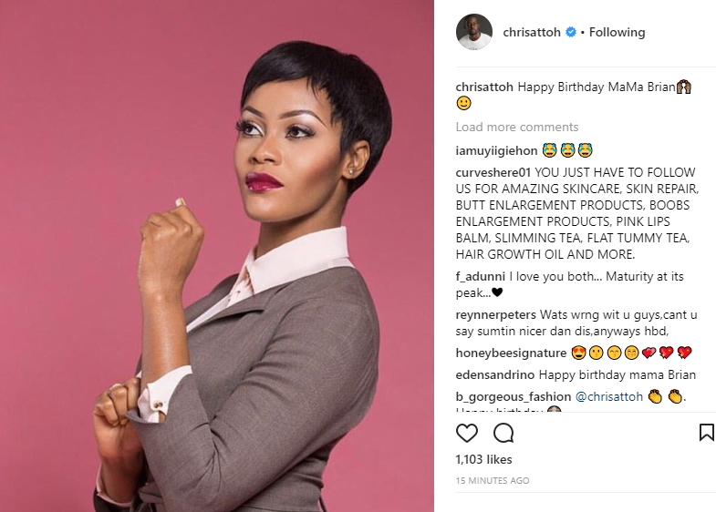 Friendly Ex! Chris Attoh Celebrates Ex-Wife Damilola Adegbite On Her Birthday