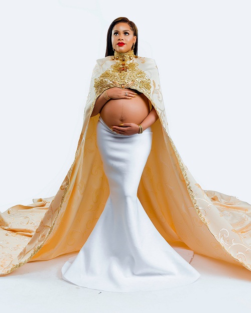 Fani Kayode and His Wife Precious Chikwendu, Expecting Triplets, Share Stunning Maternity Photos