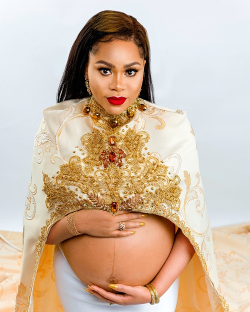 Fani Kayode and His Wife Precious Chikwendu, Expecting Triplets, Share Stunning Maternity Photos