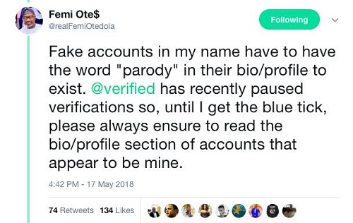 See What Femi Otedola Said About Contesting Lagos Governorship Election