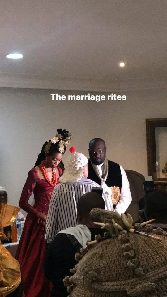 Official First photos from the traditional wedding of Donald Duke’s daughter, Nela Duke