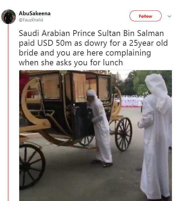 Sultan Bin Salman, 68-Year-Old Saudi Prince, Marries 25-Year-Old Woman After Paying Bride Price Of 50 Million Dollars [Video]