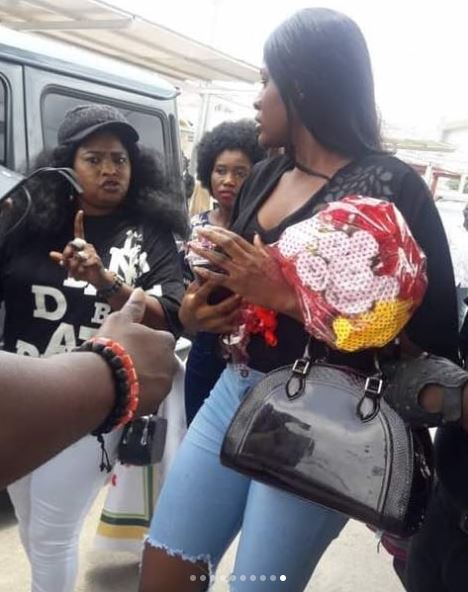 #BBNaija: Alex and Tobi Meet Kogi State First Lady, Rashida Yahaya Bello [Photos]