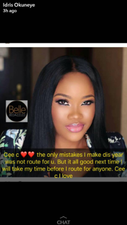 Bobrisky Expresses Regret For Supporting Nina, Says He’d Have Rooted For Cee-c