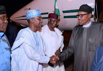 Photos News: President Buhari Is Back In the Country
