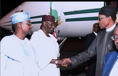 Photos News: President Buhari Is Back In the Country