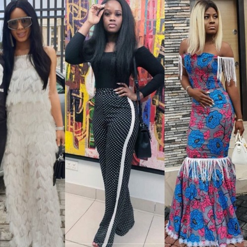 #BBNaija: Cee-C, Nina and Alex, Steps Out In Style [Photos]