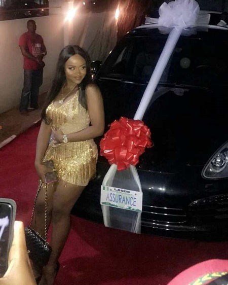 More Heart Melting Photos, From Davido’s Girlfriend, Chioma’s 23rd Birthday Dinner