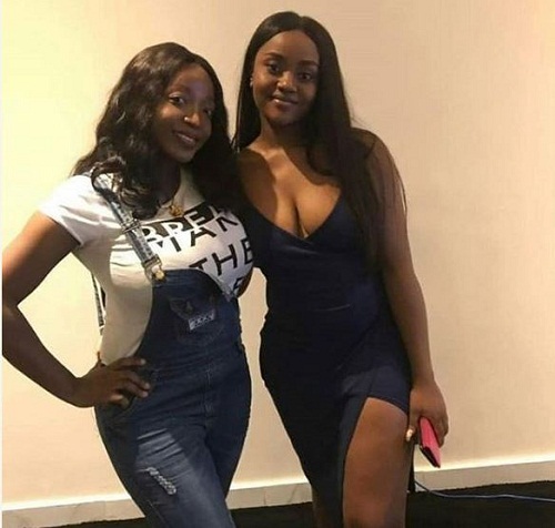 Photos of Davido’s Girlfriend, Chioma as She Steps out in Braless Outfit
