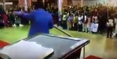 Pastor Asks Congregants to Take Off Their Panties So He Can Pray Directly Into Their Genitals [Video]