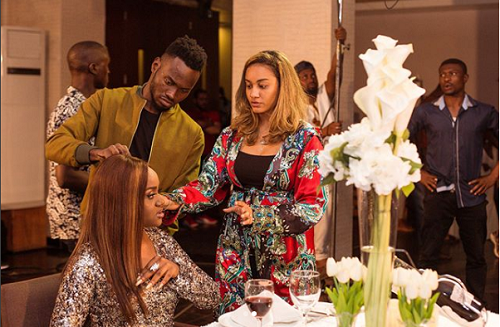 Stunning new photos of Davido and Chioma for a TV commercial