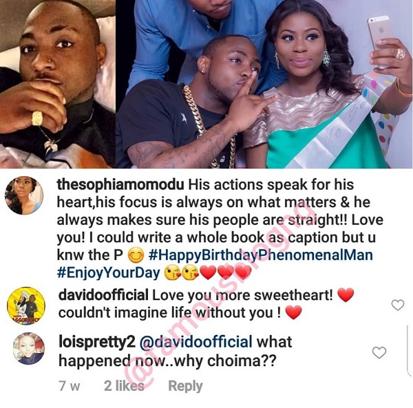 Throwback To When Davido Told, Sophia Momodu That He Can’t Imagine Life Without Her [Photos]