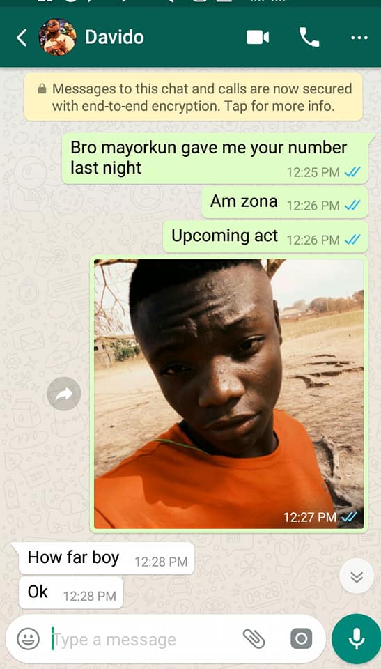 This Young Man Claims He Wrote the Song “Assurance” For Davido, That He Deserves Some Accolades [Screen Shots]