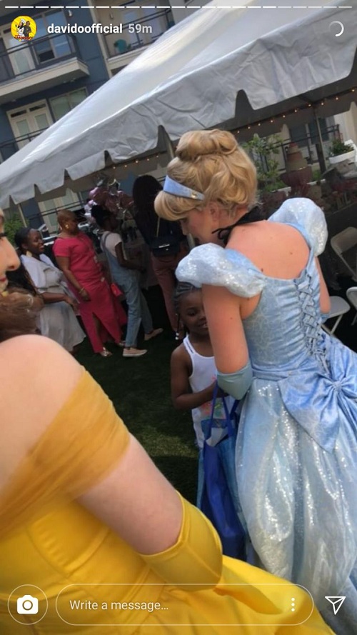 More Photos From Davido’s Daughter, Hailey’s First Birthday Party In Atlanta