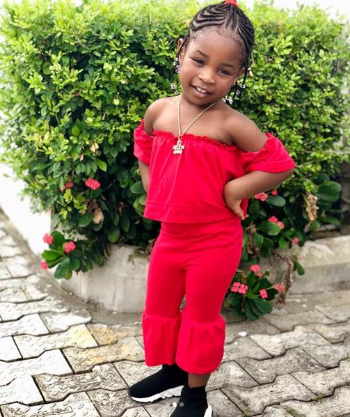 Davido’s 1st Daughter Imade, Turns 3 Today [Photos]