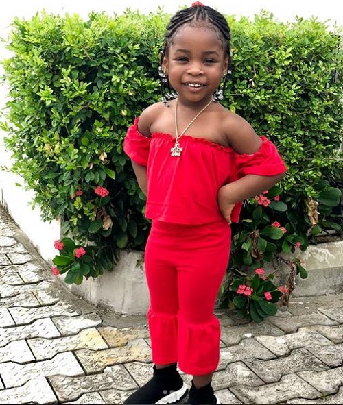 Davido’s 1st Daughter Imade, Turns 3 Today [Photos]