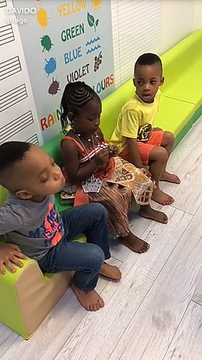 Finally, Sophia Momodu Reunites with Davido to Celebrate Imade Adeleke’s Birthday in Her School [Photos]