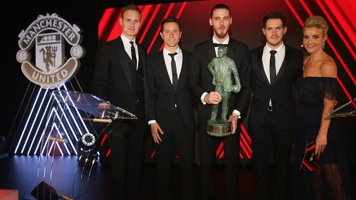 David De Gea Wins Manchester United Player Of The Year Award For The 4th Time