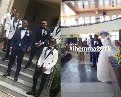 First Photos From Ex-Beauty Queen, Iheoma Nnadi’s Wedding To Super Eagles Player Emmanuel Emenike