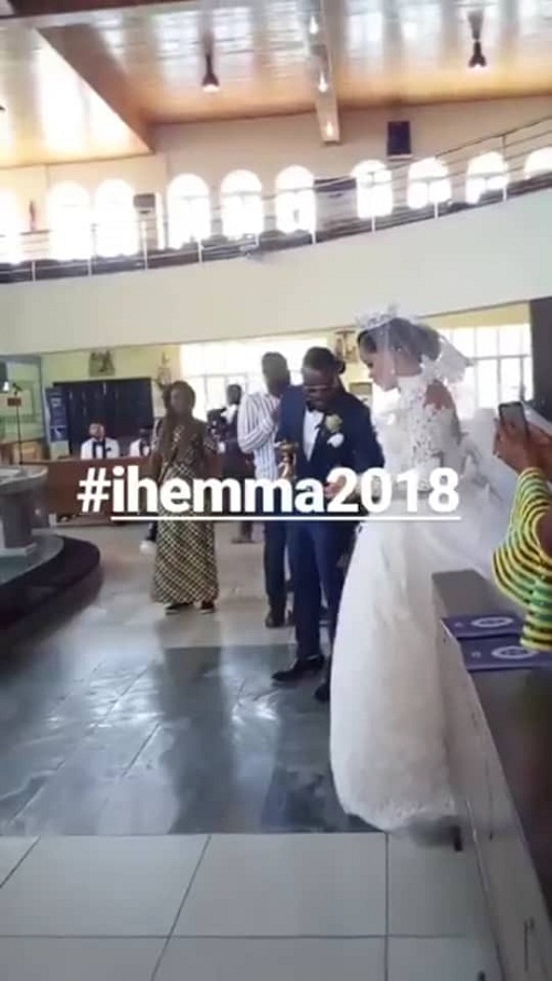 First Photos From Ex-Beauty Queen, Iheoma Nnadi’s Wedding To Super Eagles Player Emmanuel Emenike