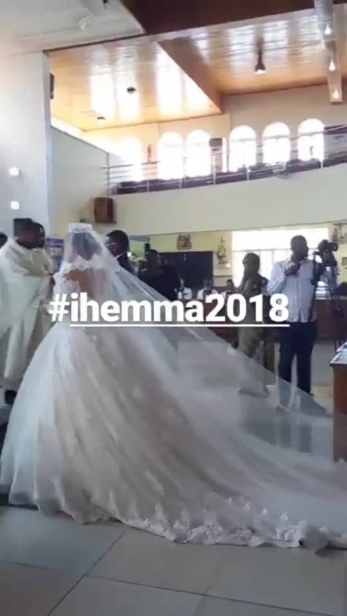 First Photos From Ex-Beauty Queen, Iheoma Nnadi’s Wedding To Super Eagles Player Emmanuel Emenike