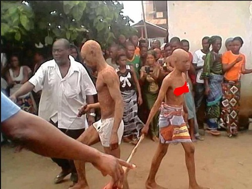 Family undergo traditional ritual after father is caught sleeping with his 14-year-old daughter [Photos]