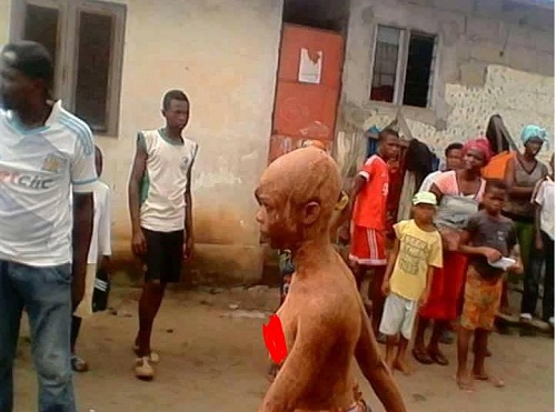 Family undergo traditional ritual after father is caught sleeping with his 14-year-old daughter [Photos]