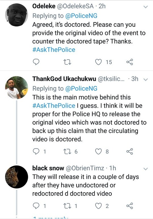 Nigerian Police Still Insists Viral Video of IGP Idris Was Doctored But Nigerians Did Buy It [Photos]