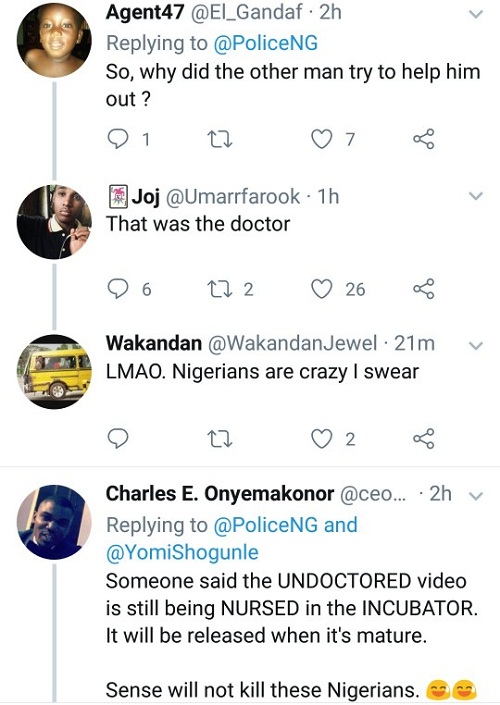 Nigerian Police Still Insists Viral Video of IGP Idris Was Doctored But Nigerians Did Buy It [Photos]