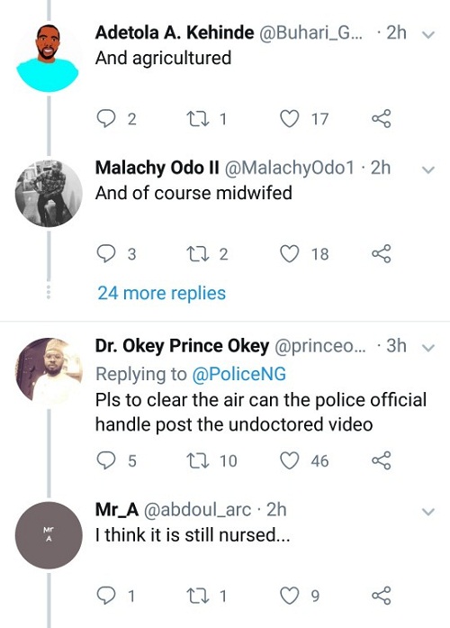 Nigerian Police Still Insists Viral Video of IGP Idris Was Doctored But Nigerians Did Buy It [Photos]