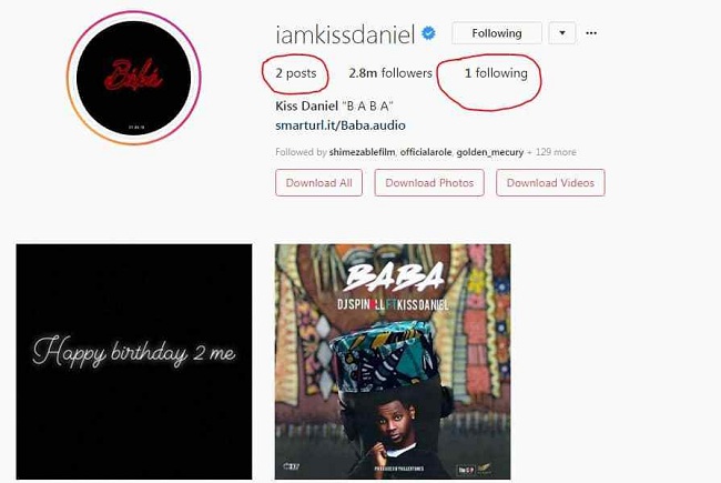 Singer Kiss Daniel Finally Unveils His Own Chioma and You Won’t Believe Who she is! [Photos]