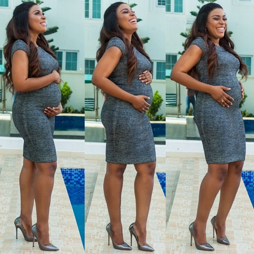 Top Nigerian Blogger, Linda Ikeji Is Pregnant, Reveals Gorgeous Baby Bump Photos