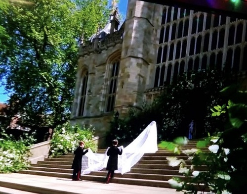 Meghan Markle, Looks Absolutely Beautiful In Her Givenchy Wedding Dress