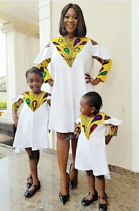 Mercy Johnson, Shares Lovely New Photos of Her Entire family in Matching Outfits 